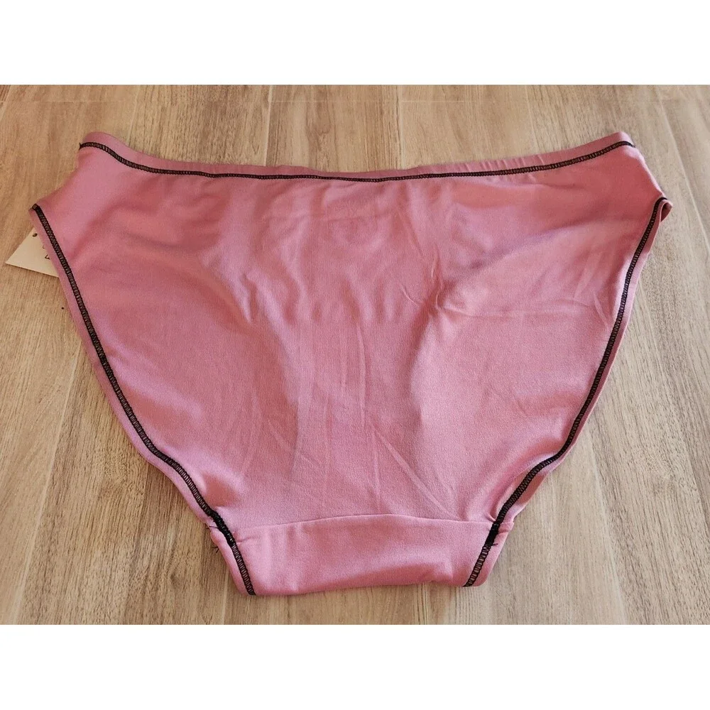 Sexy Basics Women's Panties XL Lot of 5 Pairs Bikini Briefs Silky Smooth NWT